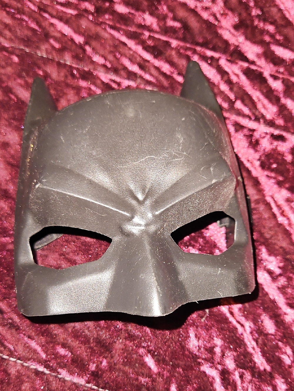 Kids Black Batman Mask Costume Accessory
